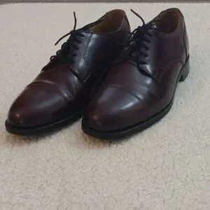 Bostonian Crown Windsor Oxblood Leather Cap Toe Shoes 10 E Bostonian Men main image 3